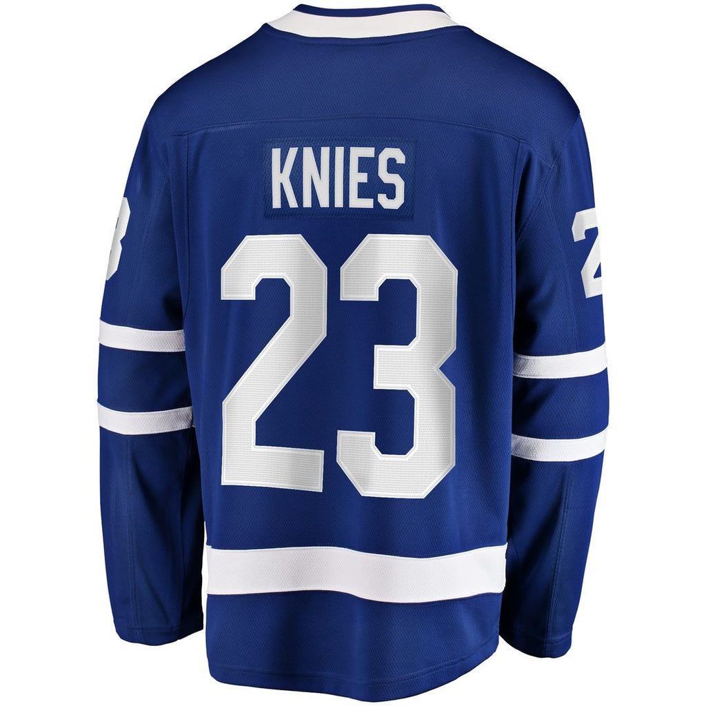 Matthew Knies Toronto Maple Leafs Fanatics Home Premier Breakaway Player Jersey - Blue