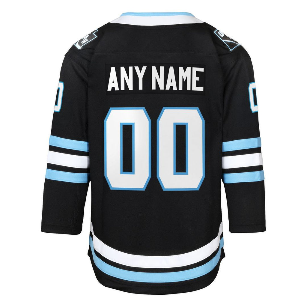 Utah Mammoth Youth Home Premier Custom Jersey - Black