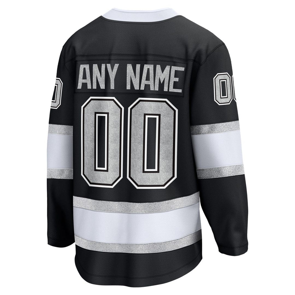 Los Angeles Kings Fanatics Home Breakaway Custom Jersey - Black
